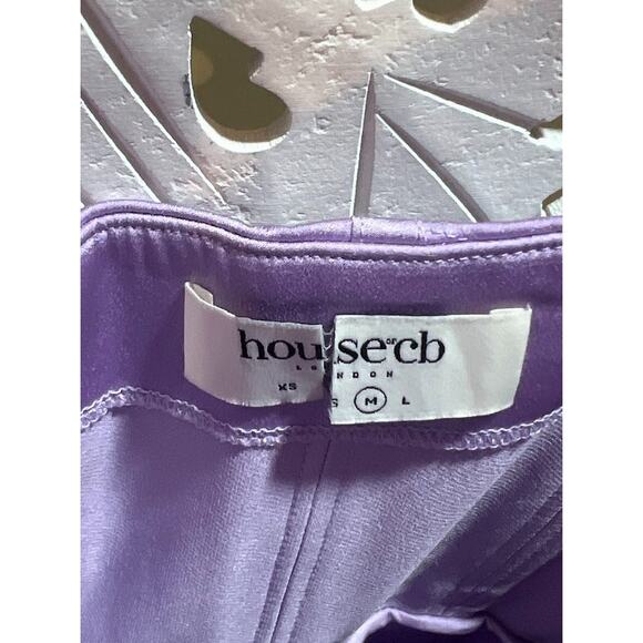 House of CB Charmaine Lavender Corset Maxi Dress Size M Medium - Picture 7 of 10